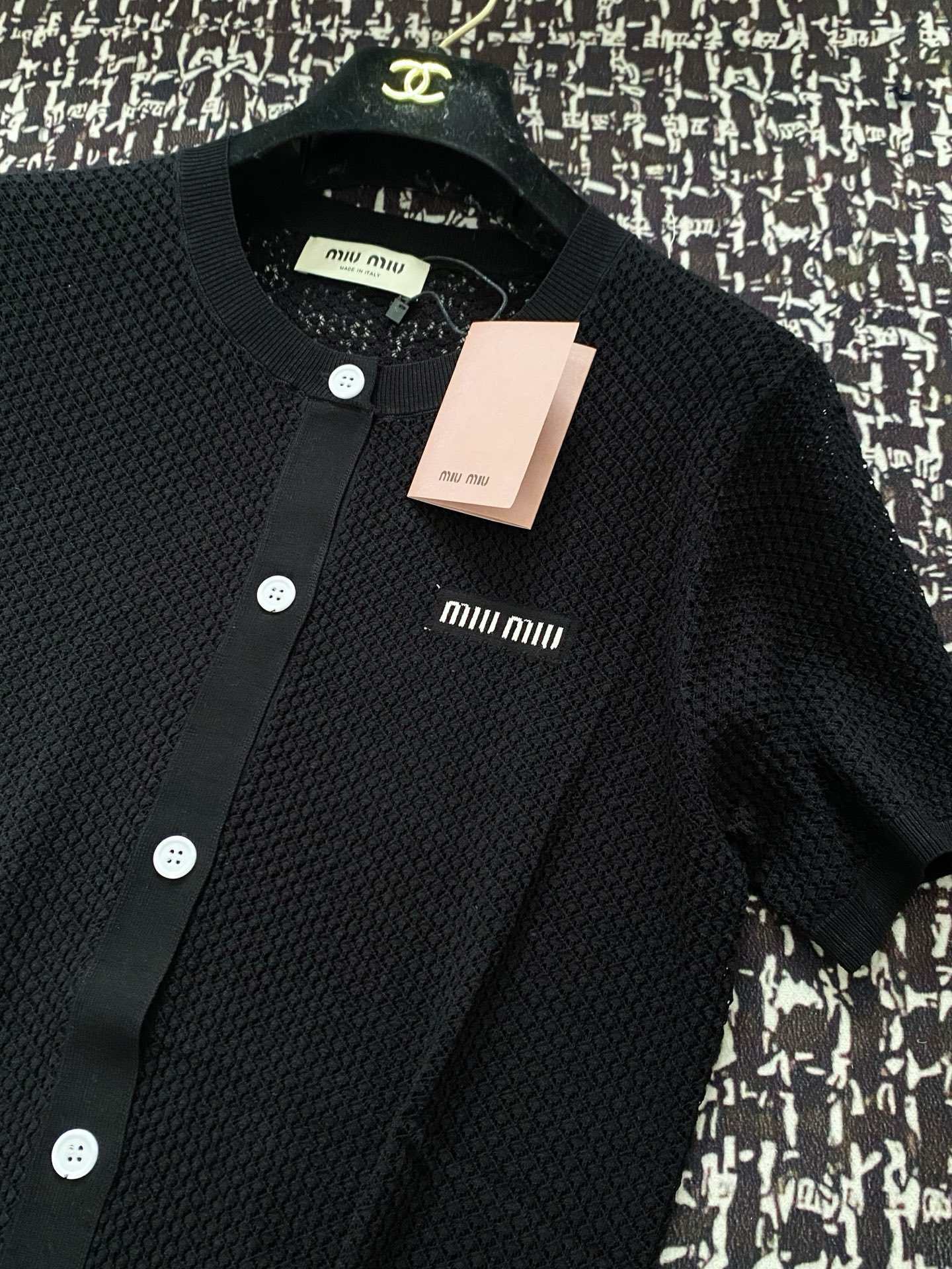 Miu Miu Women's Cardigan with Logo Detail - Slim Fit, Versatile Style 2 i1746618197052 1486 0 1