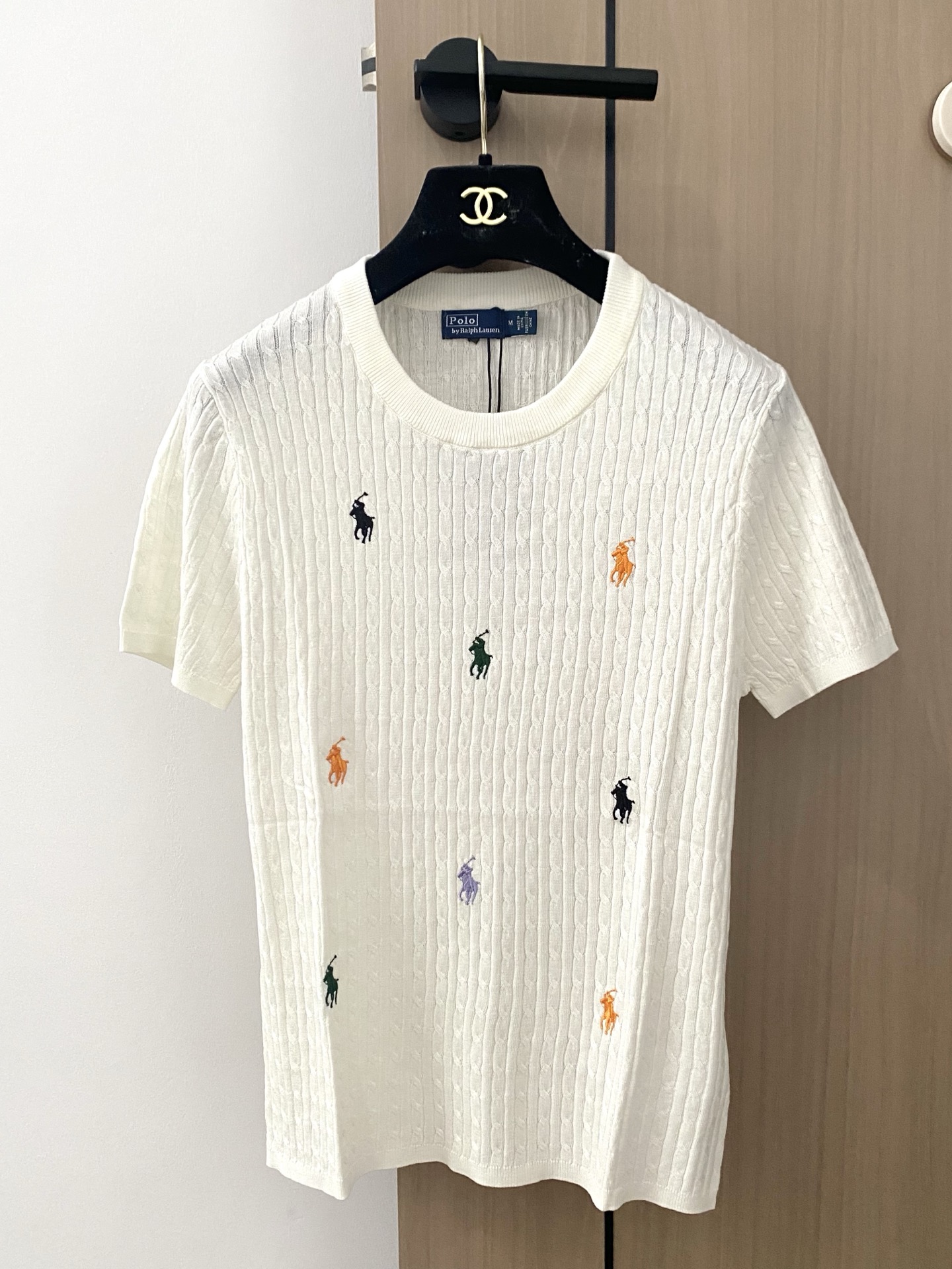 NO:437866,RalphLauren three-color short-sleeved logo embellishment and decoration, super slim upper body color code //, loro piana, T-shirt, alexander wang19860909RalphLauren 三色短袖 logo点缀修饰 上身超級顯瘦 色碼 //,,loro piana,T-shirt,alexander wang,Women's clothing