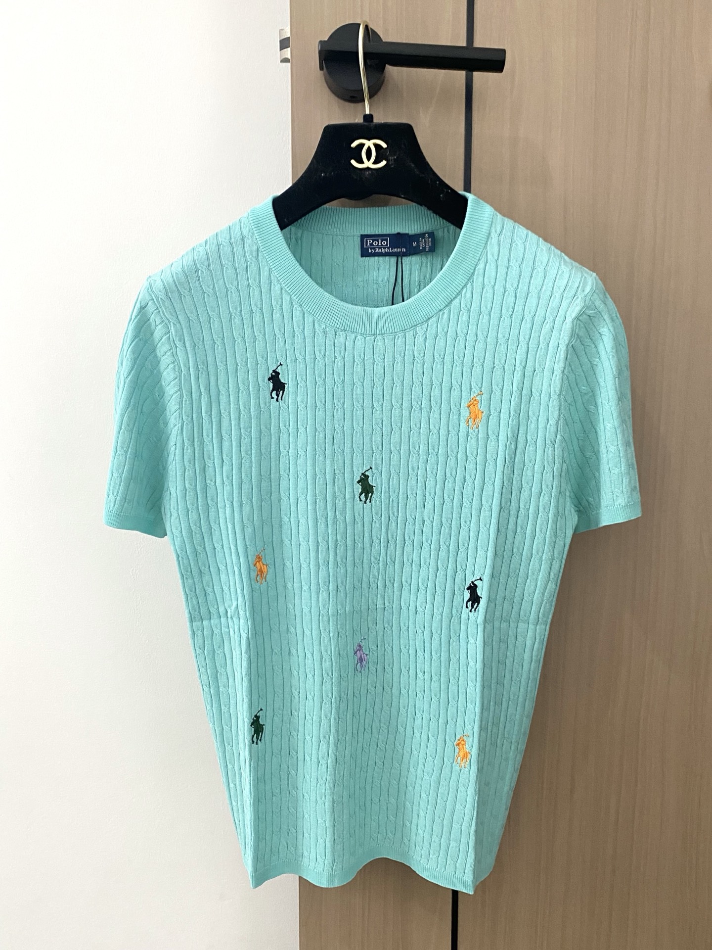 NO:437886,RalphLauren three-color short-sleeved logo embellishment and decoration, super slim upper body color code //, loro piana, T-shirt, alexander wang19860909RalphLauren 三色短袖 logo点缀修饰 上身超級顯瘦 色碼 //,,loro piana,T-shirt,alexander wang,Women's clothing