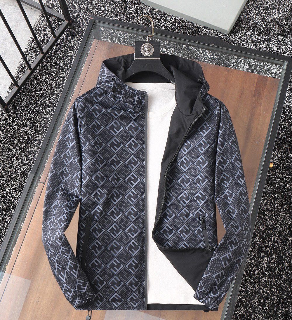 Fendi AAAAA
 Clothing Coats & Jackets Men Fall/Winter Collection Casual
