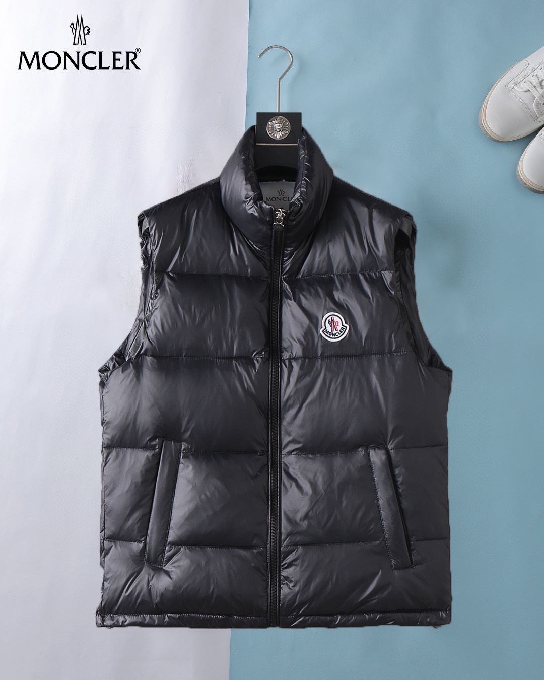 Moncler Clothing Coats & Jackets Waistcoat Men Cotton Fall/Winter Collection Casual