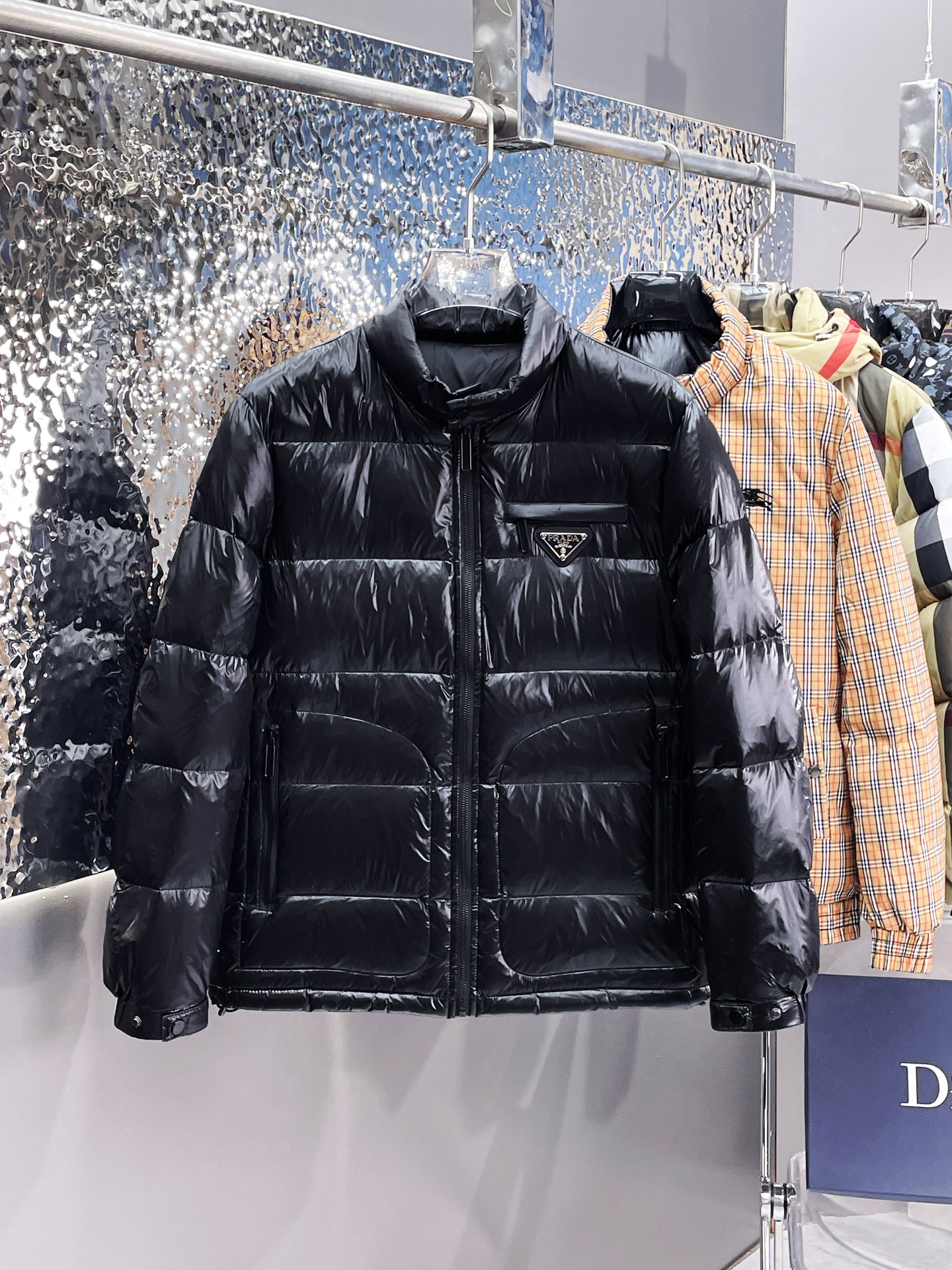 Prada Clothing Coats & Jackets Cotton Down Winter Collection