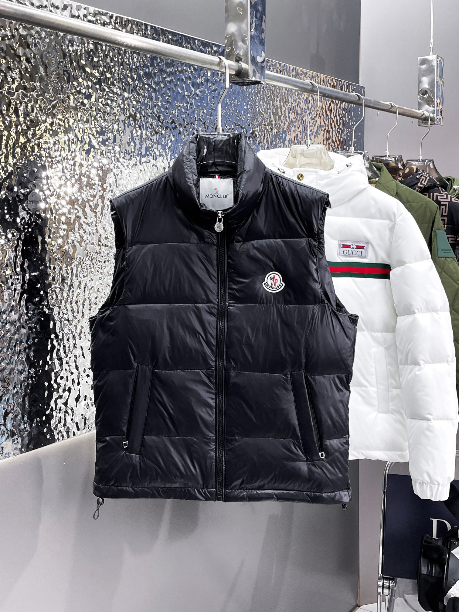 Moncler Clothing Coats & Jackets Waistcoats Cotton Down Winter Collection