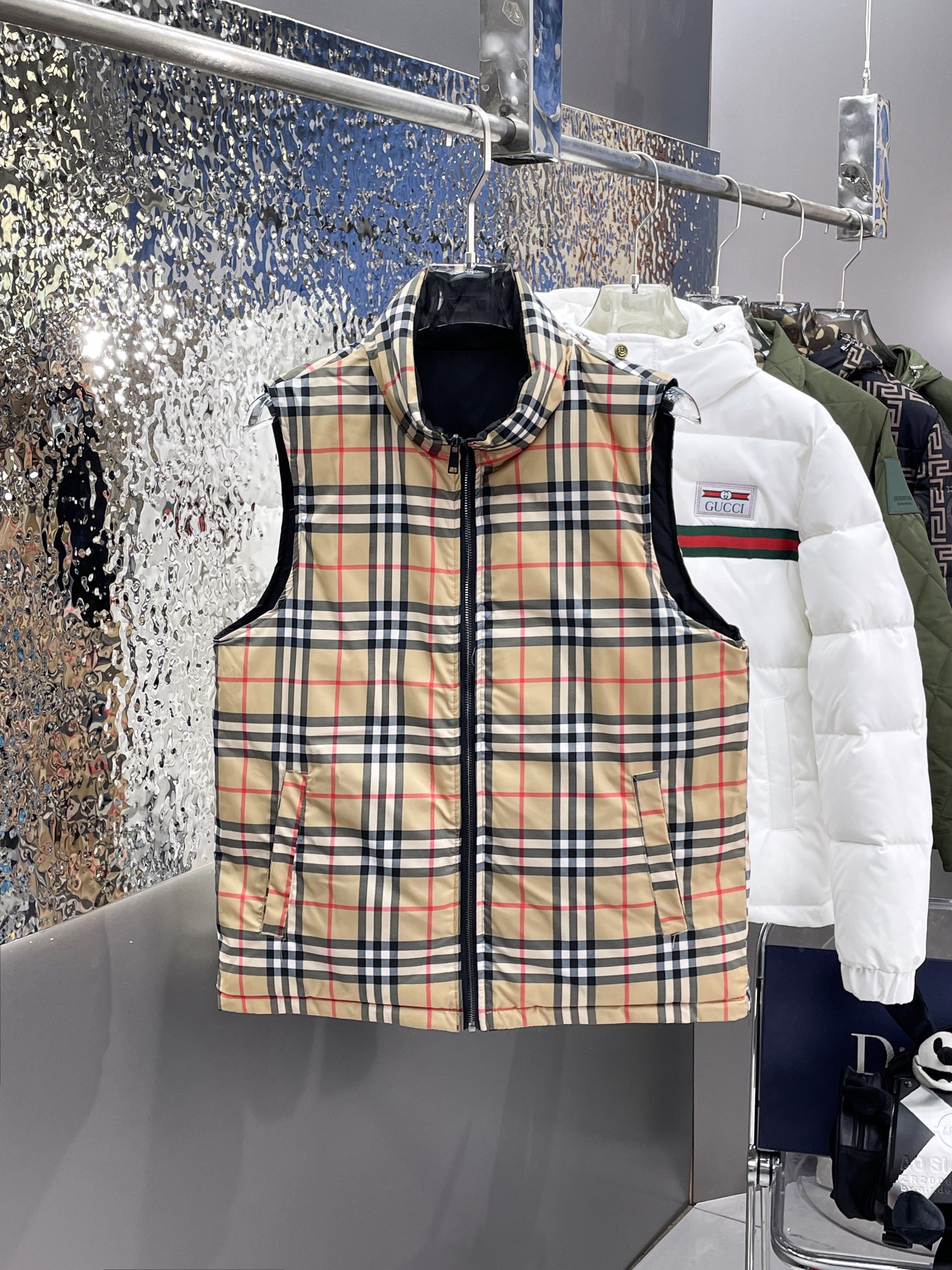 Burberry Clothing Coats & Jackets Waistcoats Cotton Down Winter Collection