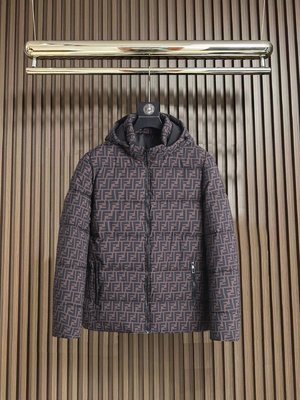 Fendi Clothing Down Jacket Cotton Down Fall/Winter Collection