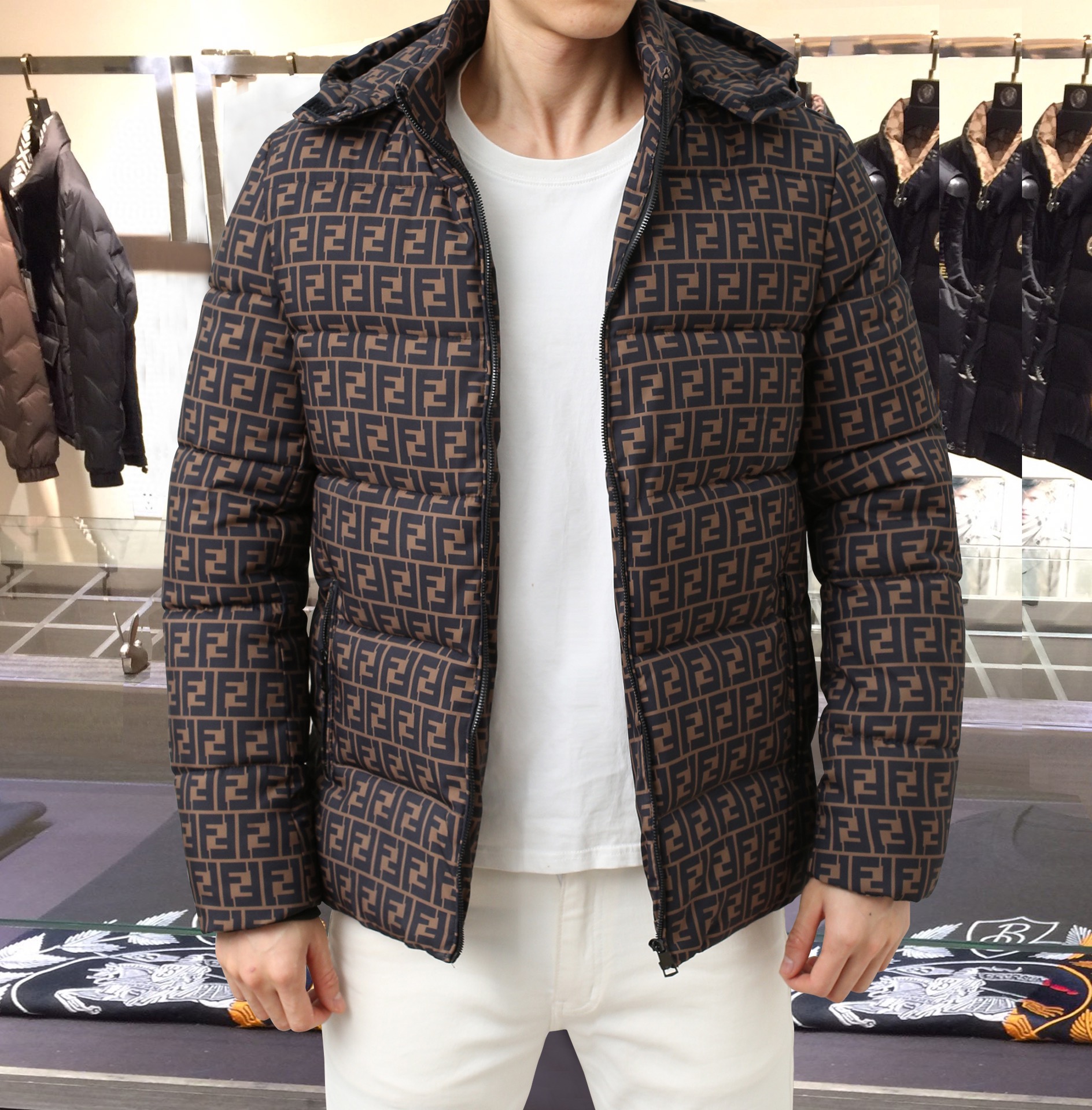 Fendi Best
 Clothing Coats & Jackets Cotton Down Winter Collection