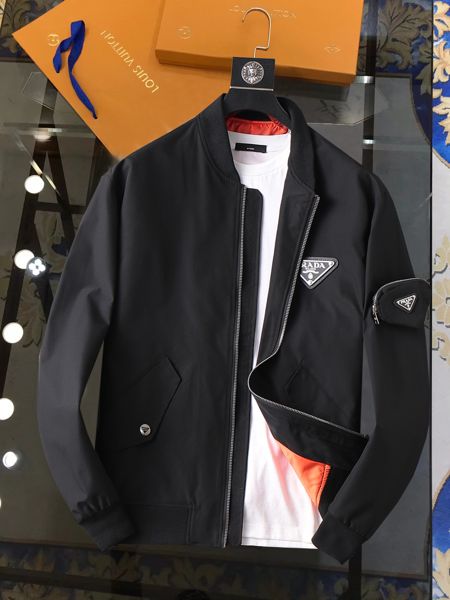 AAA Class Replica
 Prada Clothing Coats & Jackets Men Spring Collection Casual