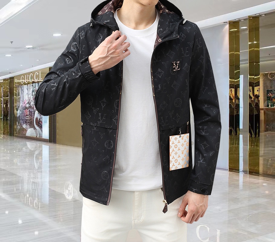 Louis Vuitton Kleding Jas &Jassen Mannen Lentecollectie Casual