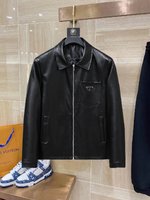 Prada Clothing Coats & Jackets Printing Spring Collection Fashion Hooded Top