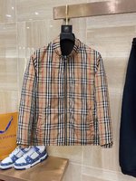Burberry New
 Clothing Coats & Jackets Printing Spring Collection Fashion Hooded Top