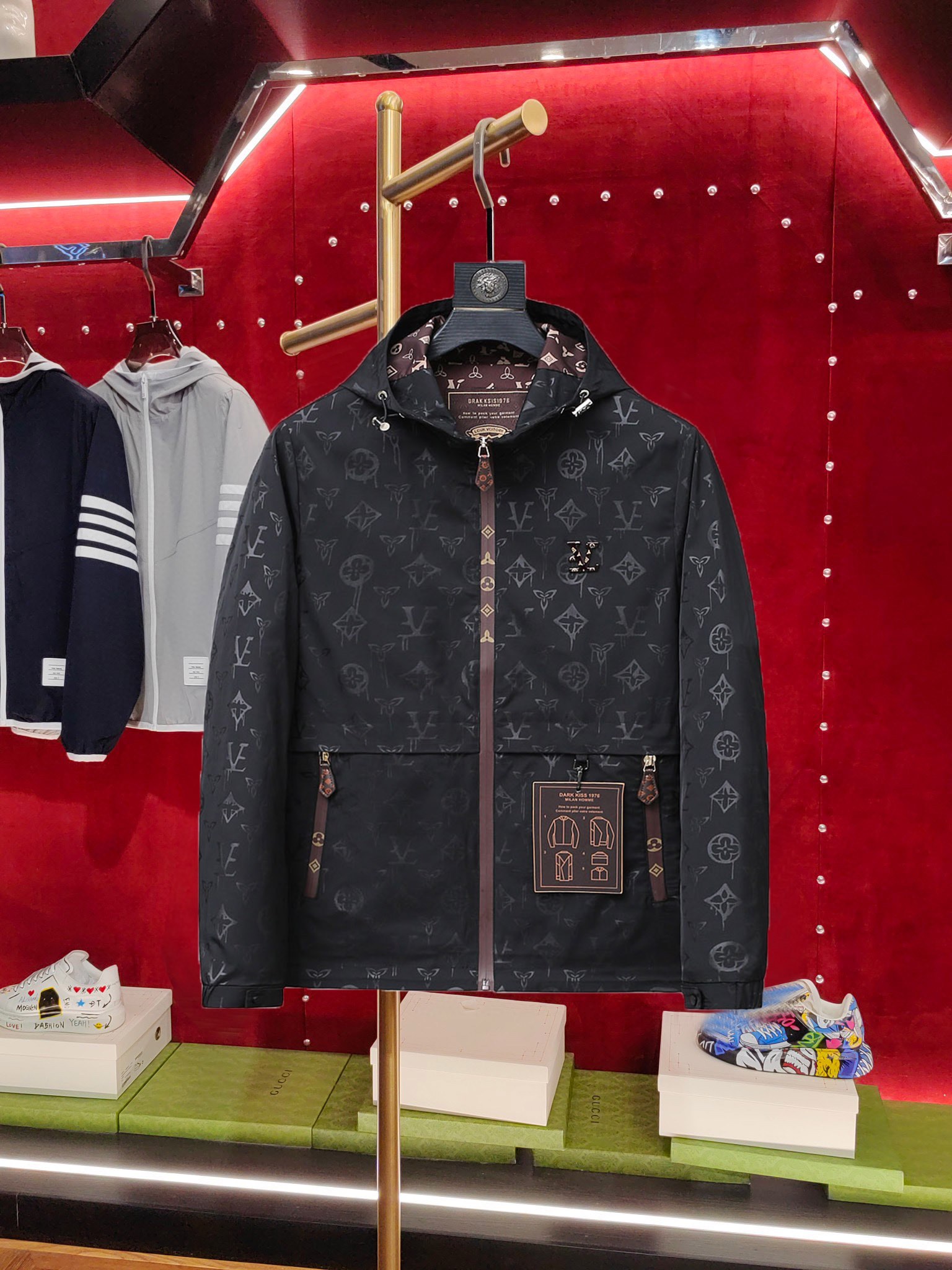 Vind Replica
 Louis Vuitton Kleding Jas &Jassen Mannen Lentecollectie Casual