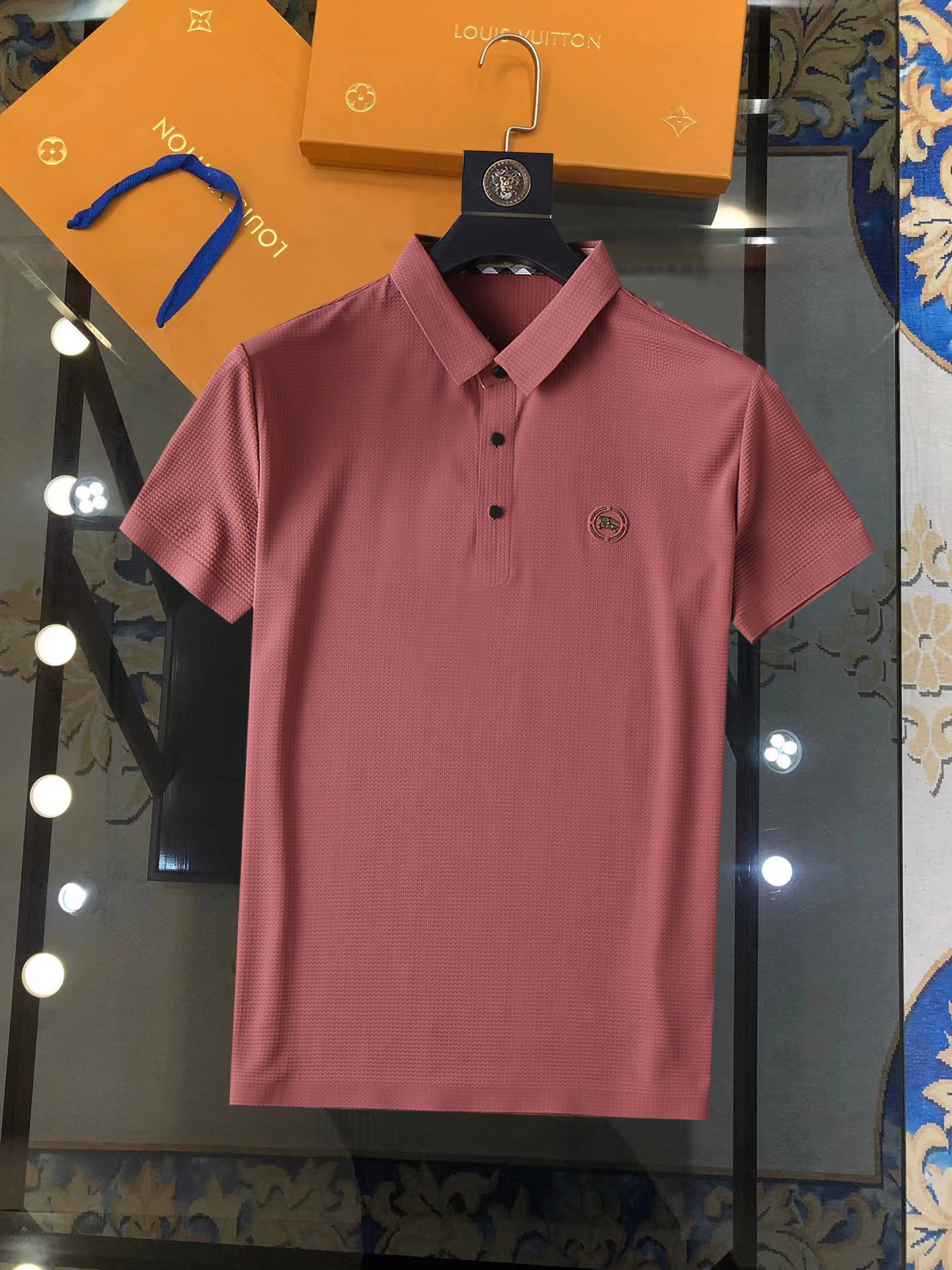 Burberry Kleding Polo Mannen Zomercollectie Fashion Casual