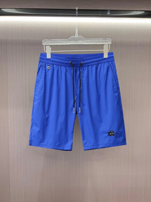 Burberry 2025 Spring/Summer Blue Swim Trunks, Couple Style Fashion Casual Shorts