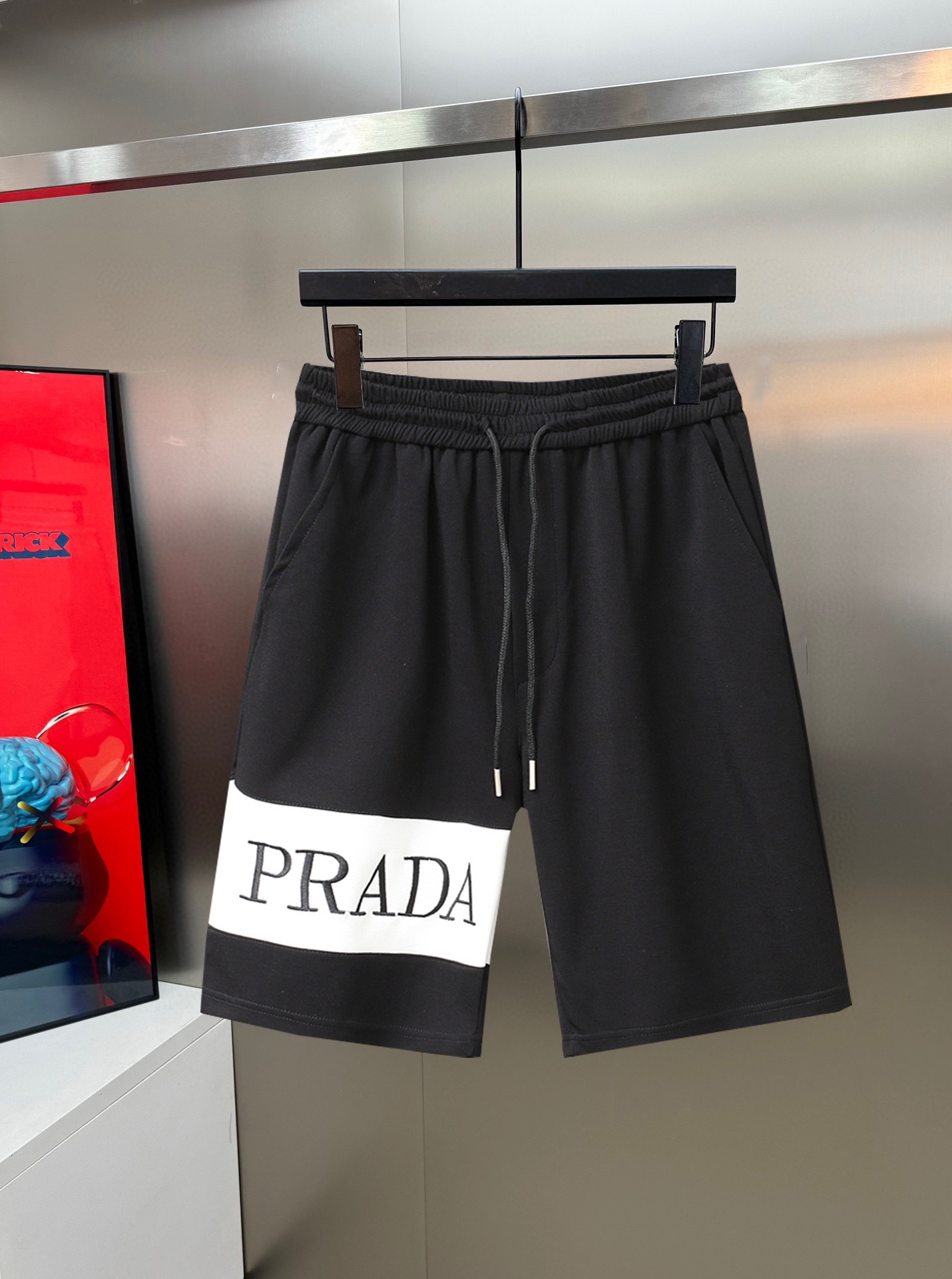 Prada Kleding Korte Broek Katoen Zomercollectie Casual