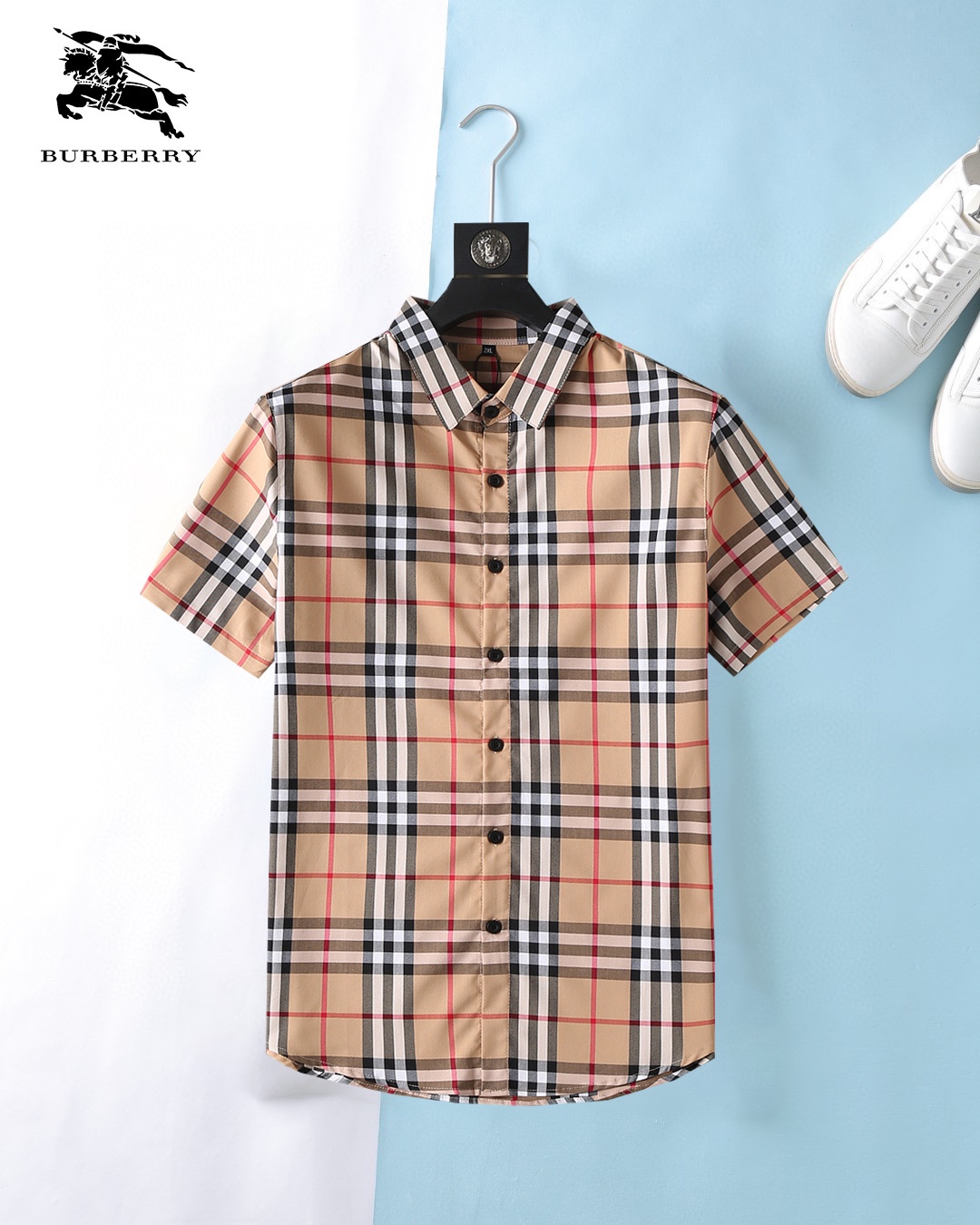 Burberry Kleding T-Shirt Wit Zomercollectie Korte mouw