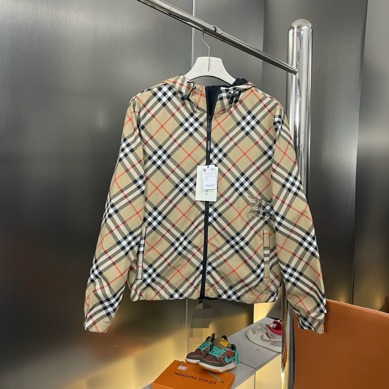 CPF nuevo @ 230 [Versión alta superior [Sitio web oficial estilo único original] Burbberry/Burberry 2024 nueva chaqueta…