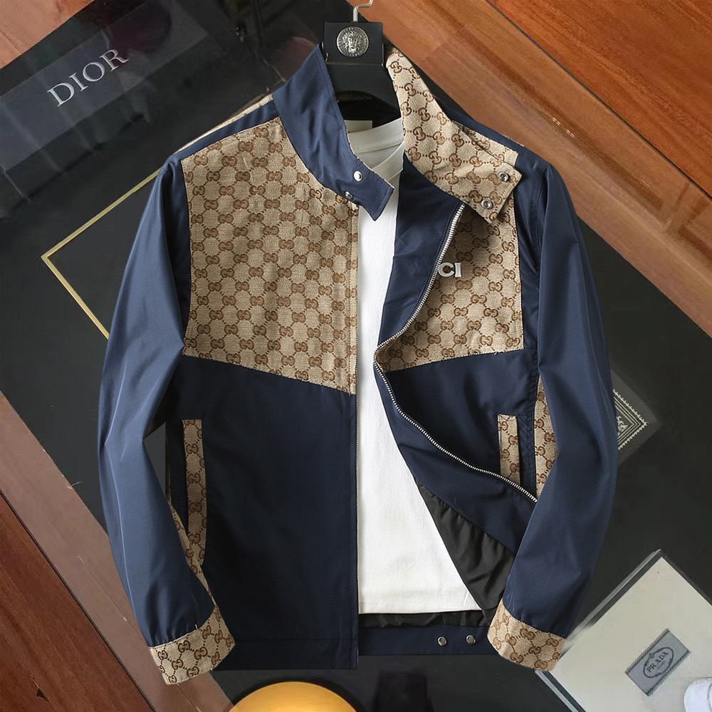 P320 Gucci mismo estilo que la web oficial! 2026 primavera/otoño nuevo estilo chaqueta de hombre, versión de alta gama …