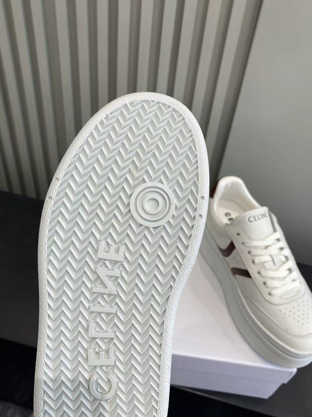 셀린느 플랫폼 화이트 스니커즈 140882 이미지 9