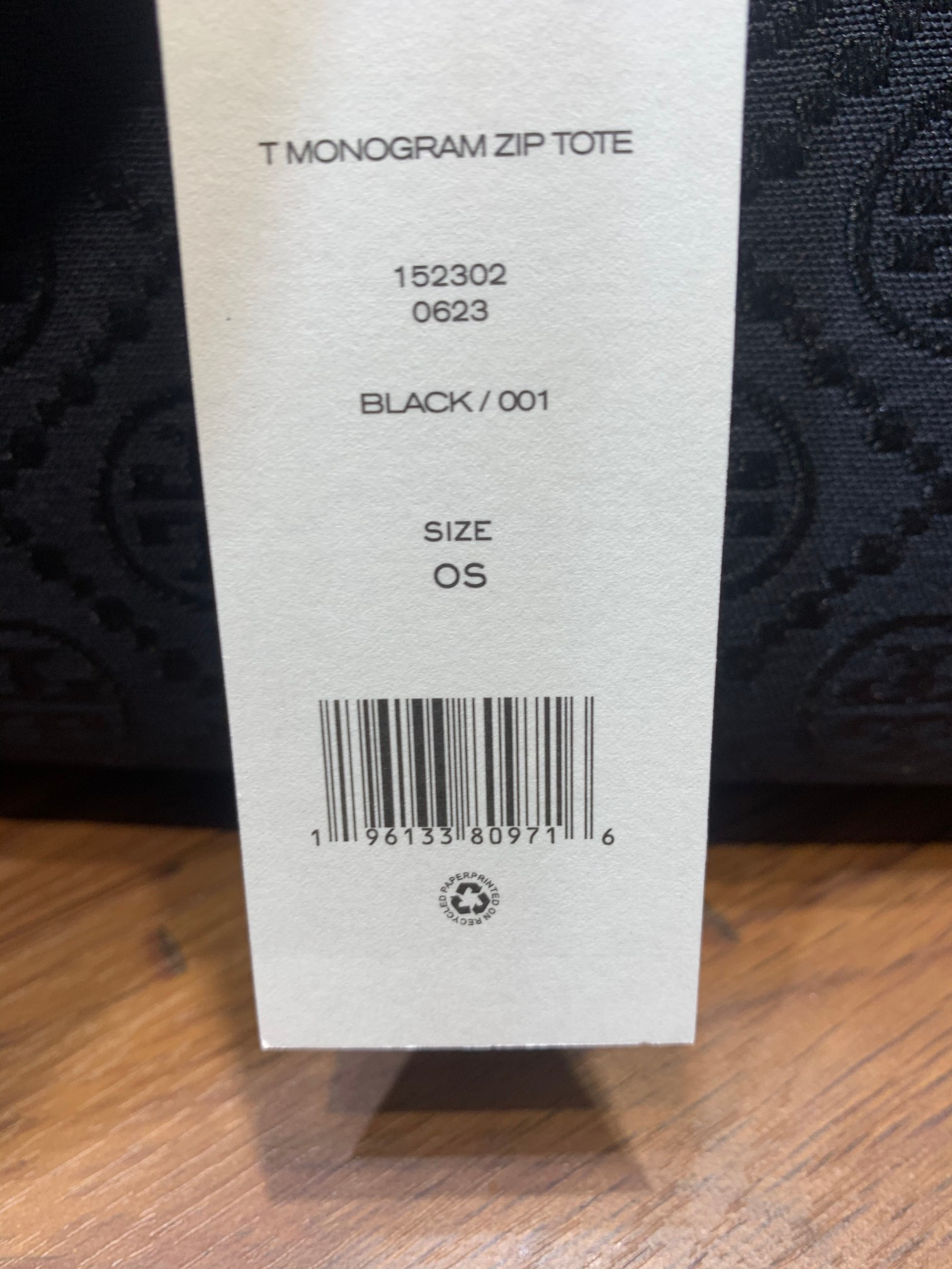 Tory Burch 编号1913（大号） TORY BURCH老花购物袋Monogram 图案