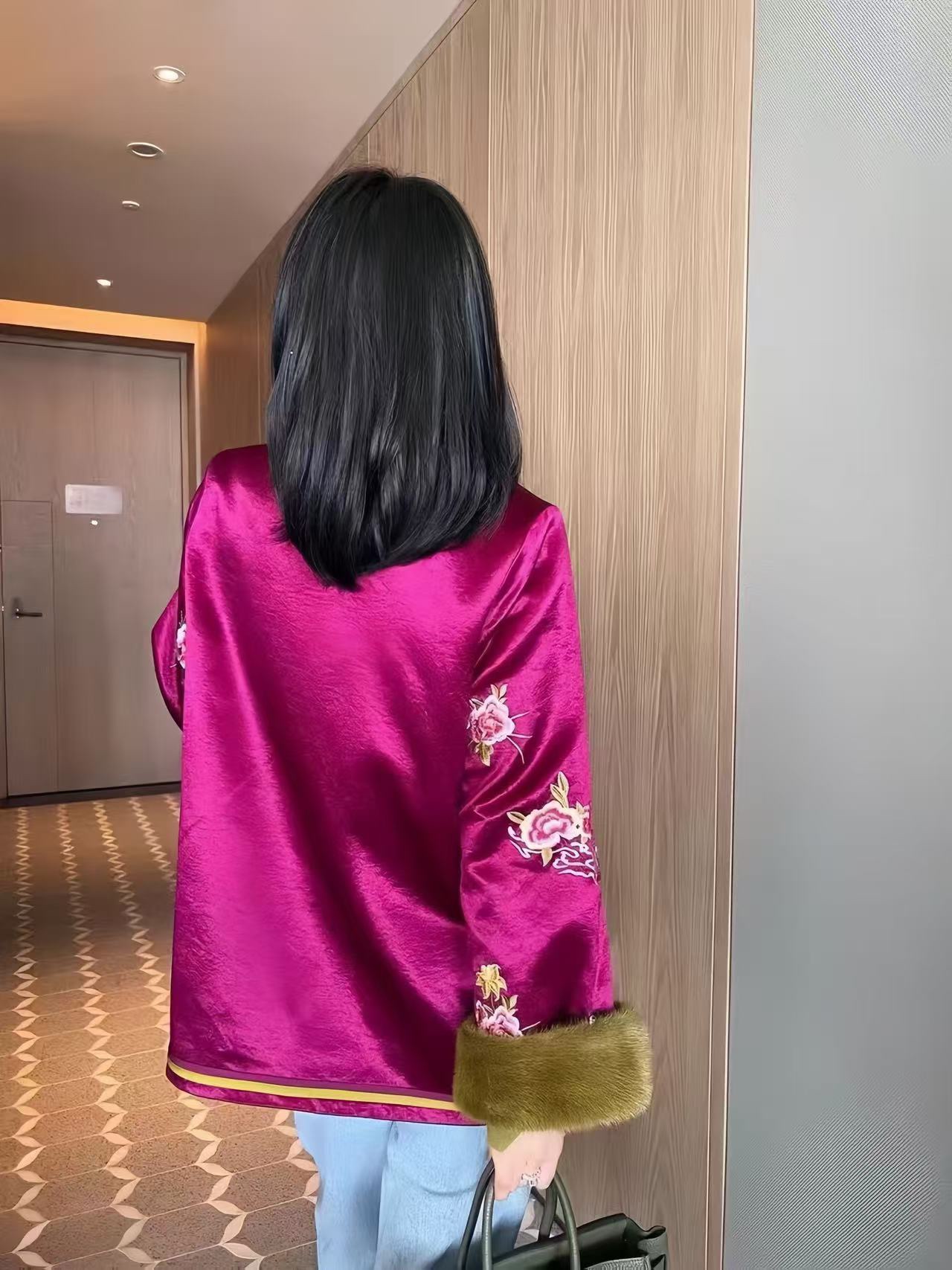 迪奥 Dior 高定典藏名品高定成衣时装外套连衣裙衬衫T恤 #680B4107 6