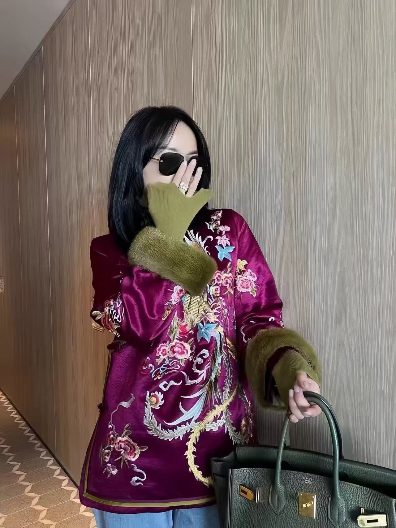 迪奥 Dior 高定典藏名品高定成衣时装外套连衣裙衬衫T恤 #680B4107 4