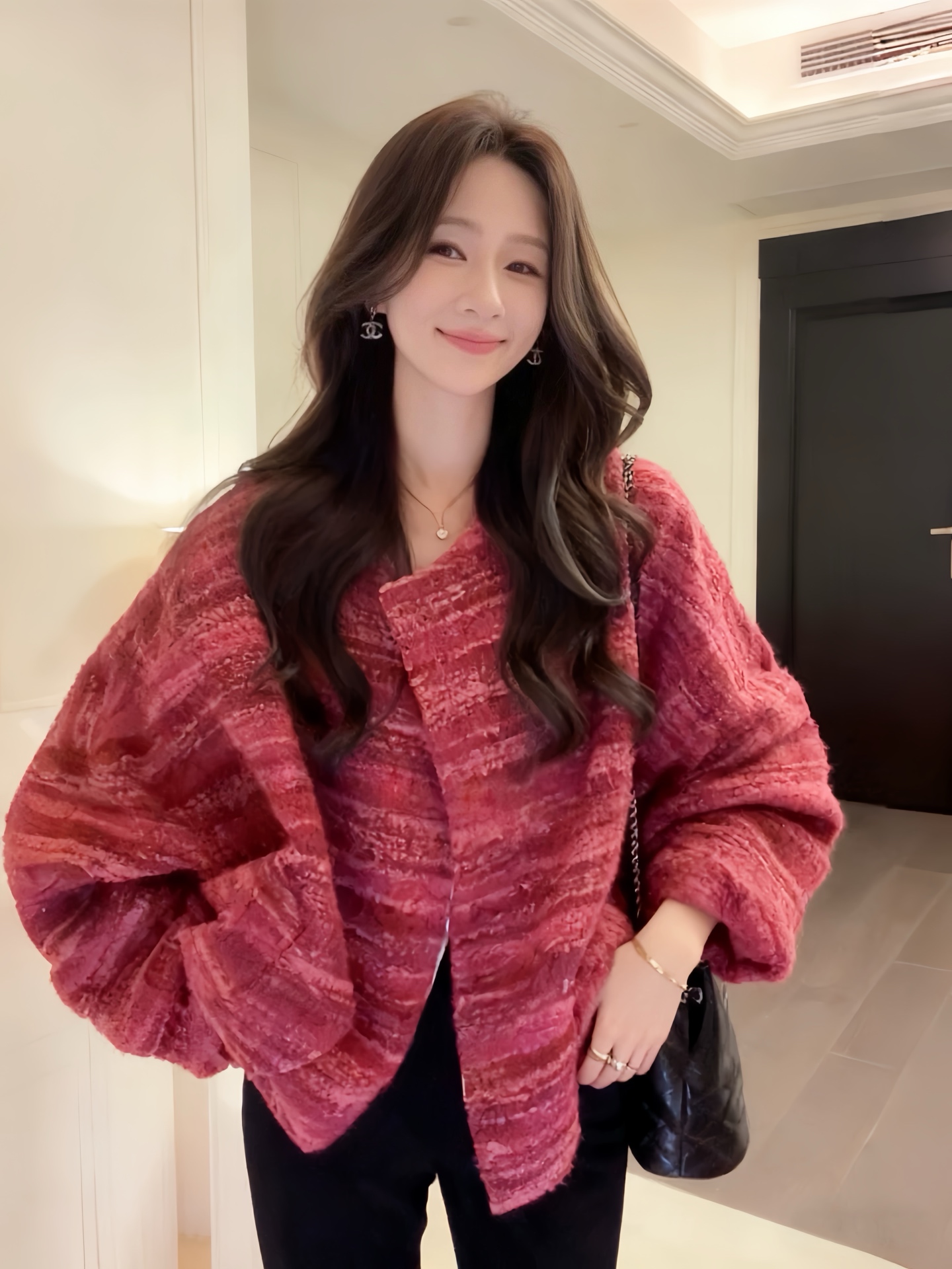 Elegant Women's Tweed Jacket - Vintage Style, Luxury Feel, Chic Outerwear