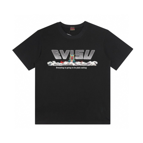 EVISU Graphic Print Tee - Premium Cotton, Short Sleeve, Stylish Design 1 EVISU Graphic Print Tee - Premium Cotton, Short Sleeve, Stylish Design