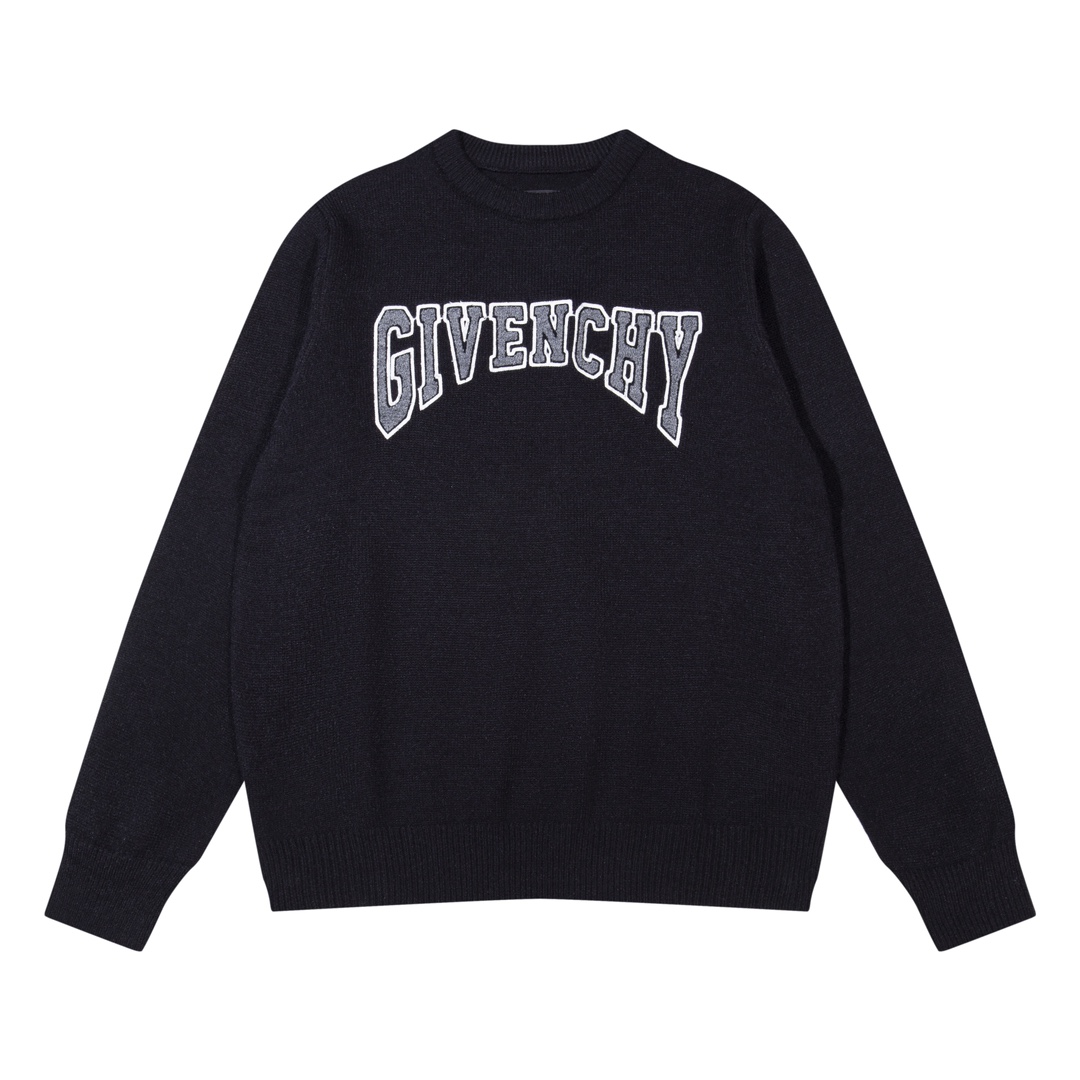 Givenchy Clothing Sweatshirts Embroidery Unisex Cashmere Wool Fall Collection Vintage