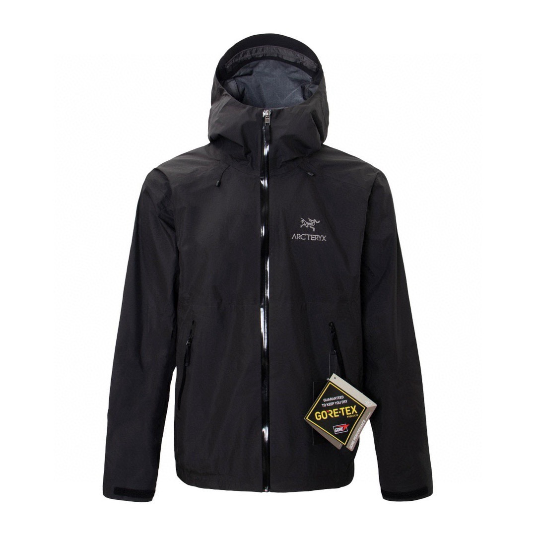 [Versión superior termosellada y laminada] [ARCTERYX] Chaqueta laminada de tres capas con capucha, ligera, impermeable …