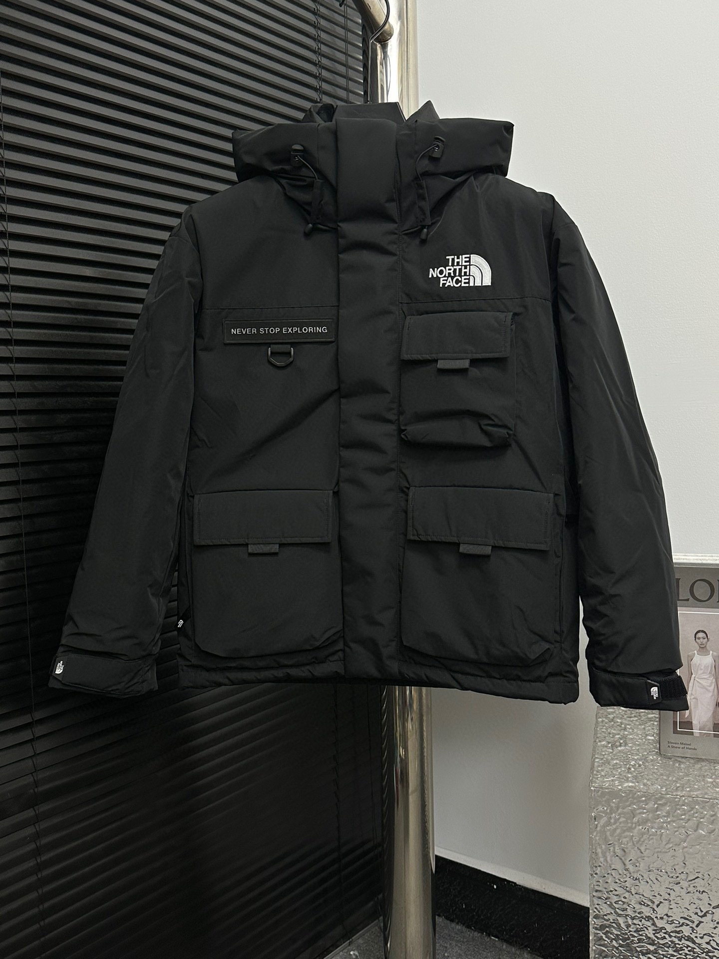 Versión Amazon) 【𝗧𝗛𝗘 𝗡𝗢𝗥𝗧𝗛 𝗙𝗔𝗖𝗘】The North Face, mismo estilo que Shin Min-a, chaqueta de plumón de ganso im…