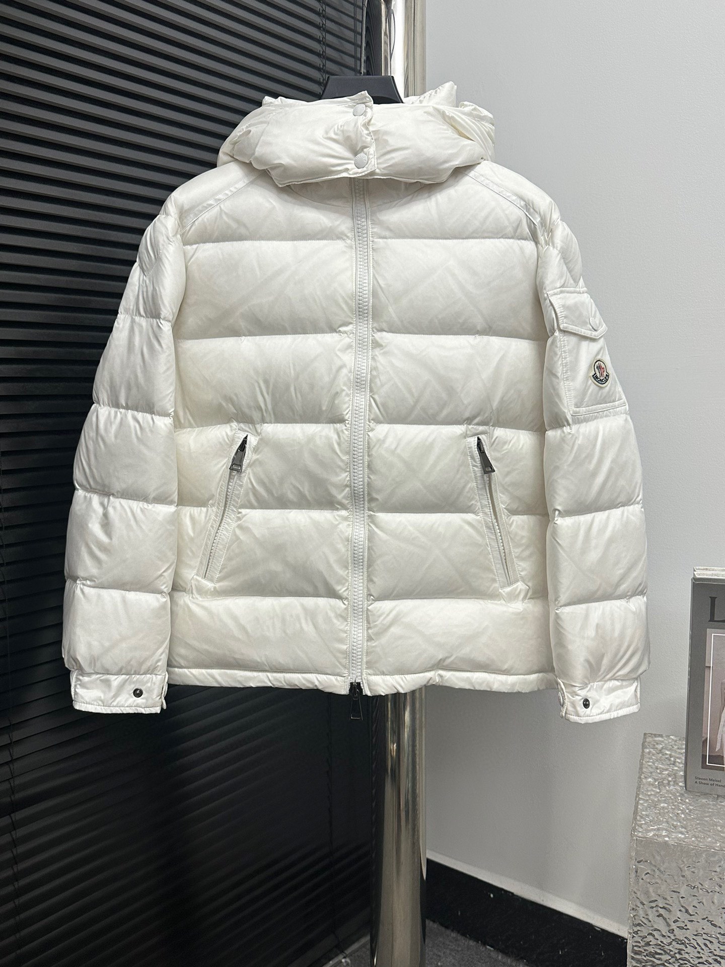 【𝗠𝗼𝗻𝗰𝗲𝗿】Moncler 23FW Marie chaqueta de plumas estilo Maya para mujer. Plumón de pato blanco 90% según estándar na…
