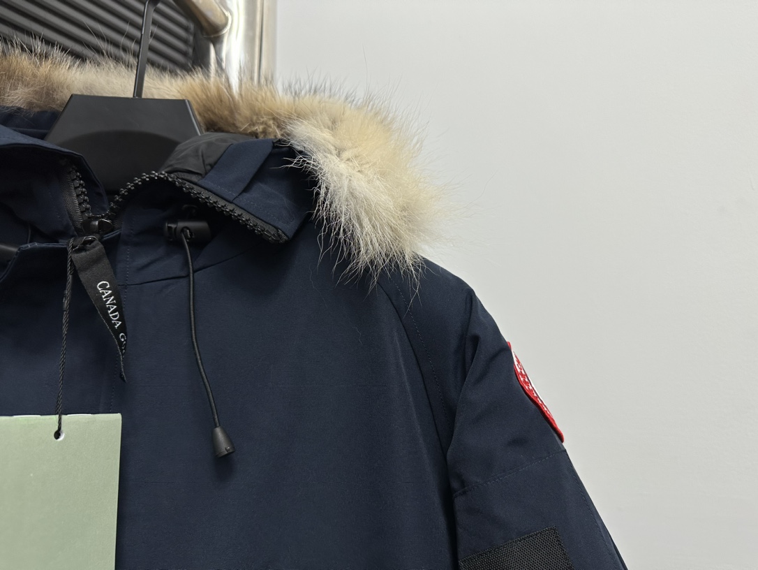 Canadagoose01款情侣款Exdition派克大衣羽绒服正品原衣开版需要正品对比随时来看辅料全部