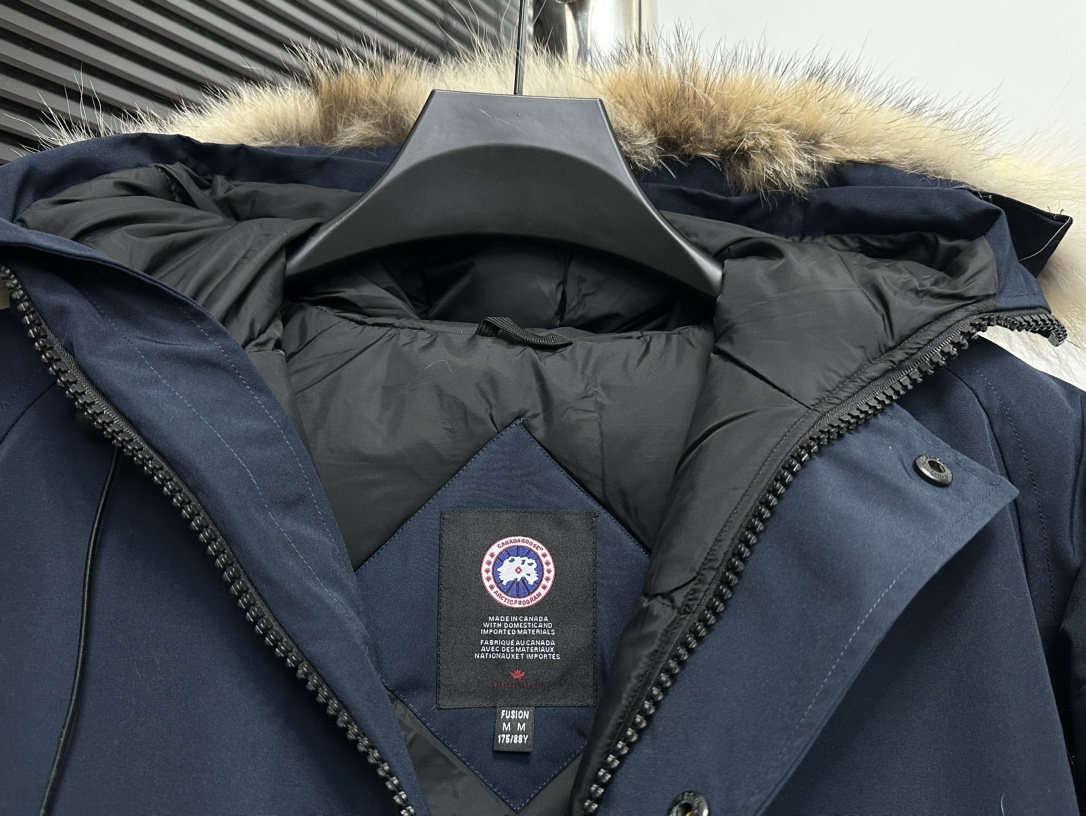 Canadagoose01款情侣款Exdition派克大衣羽绒服正品原衣开版需要正品对比随时来看辅料全部