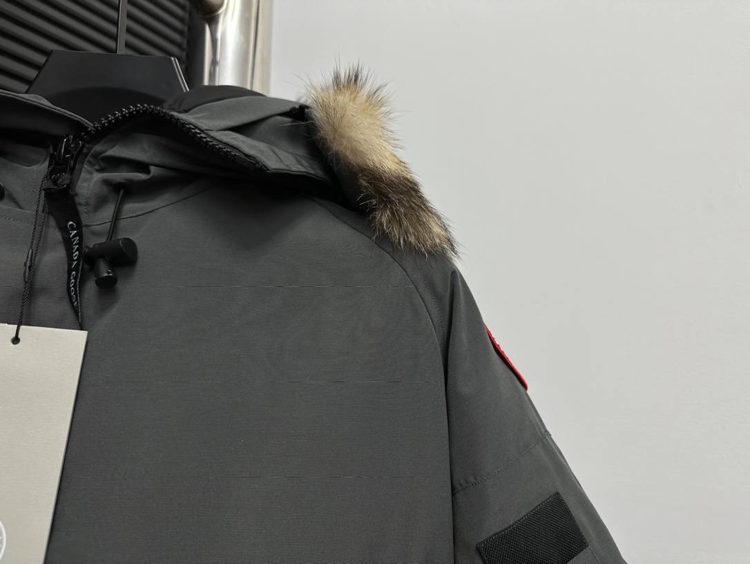 Canadagoose01款情侣款Exdition派克大衣羽绒服正品原衣开版需要正品对比随时来看辅料全部