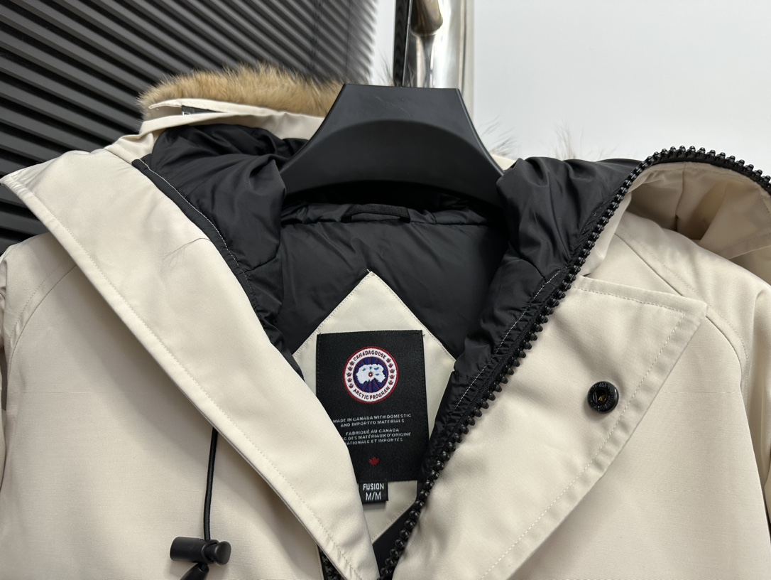 Canadagoose01款情侣款Exdition派克大衣羽绒服正品原衣开版需要正品对比随时来看辅料全部