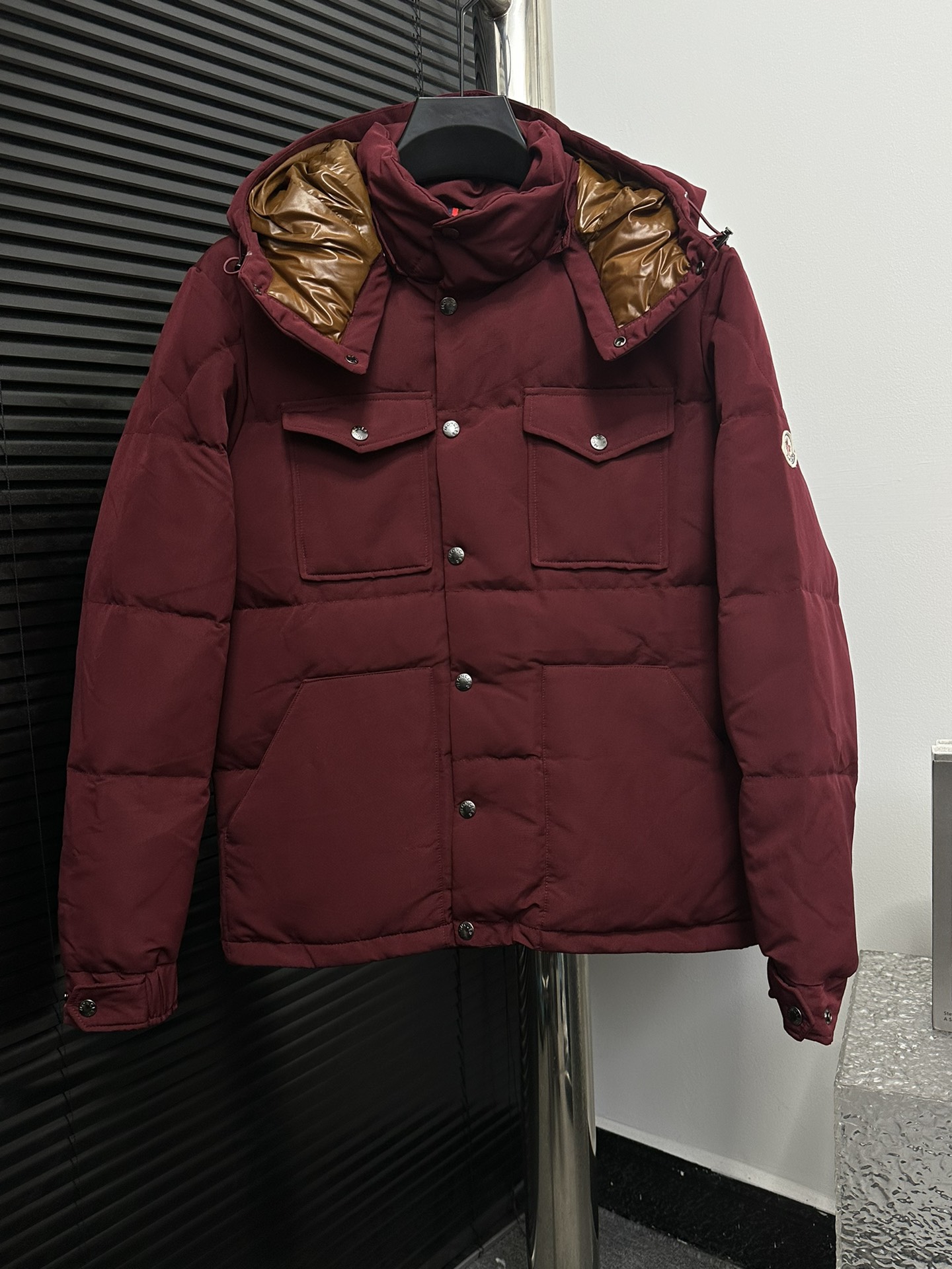 ￼ 🉑 Desmontable 【Moner masac】蒙口 24ss chaqueta de plumón de trabajo masac para hombre, hecha de material protector, des…