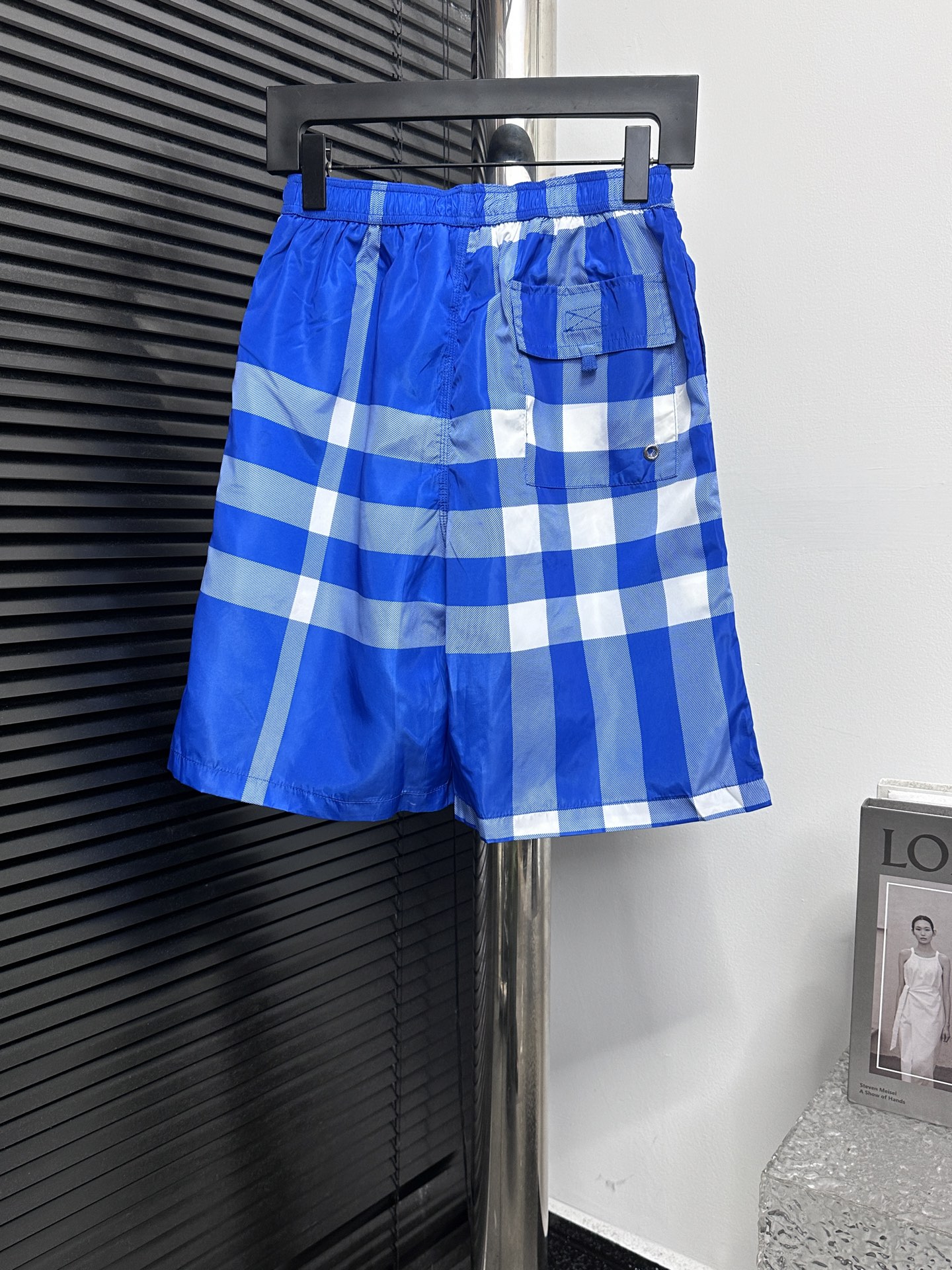 Burberry Bermuda Shorts in Blue Plaid - Casual Elegance for Summer 3 i1745809762201 1917 0 1