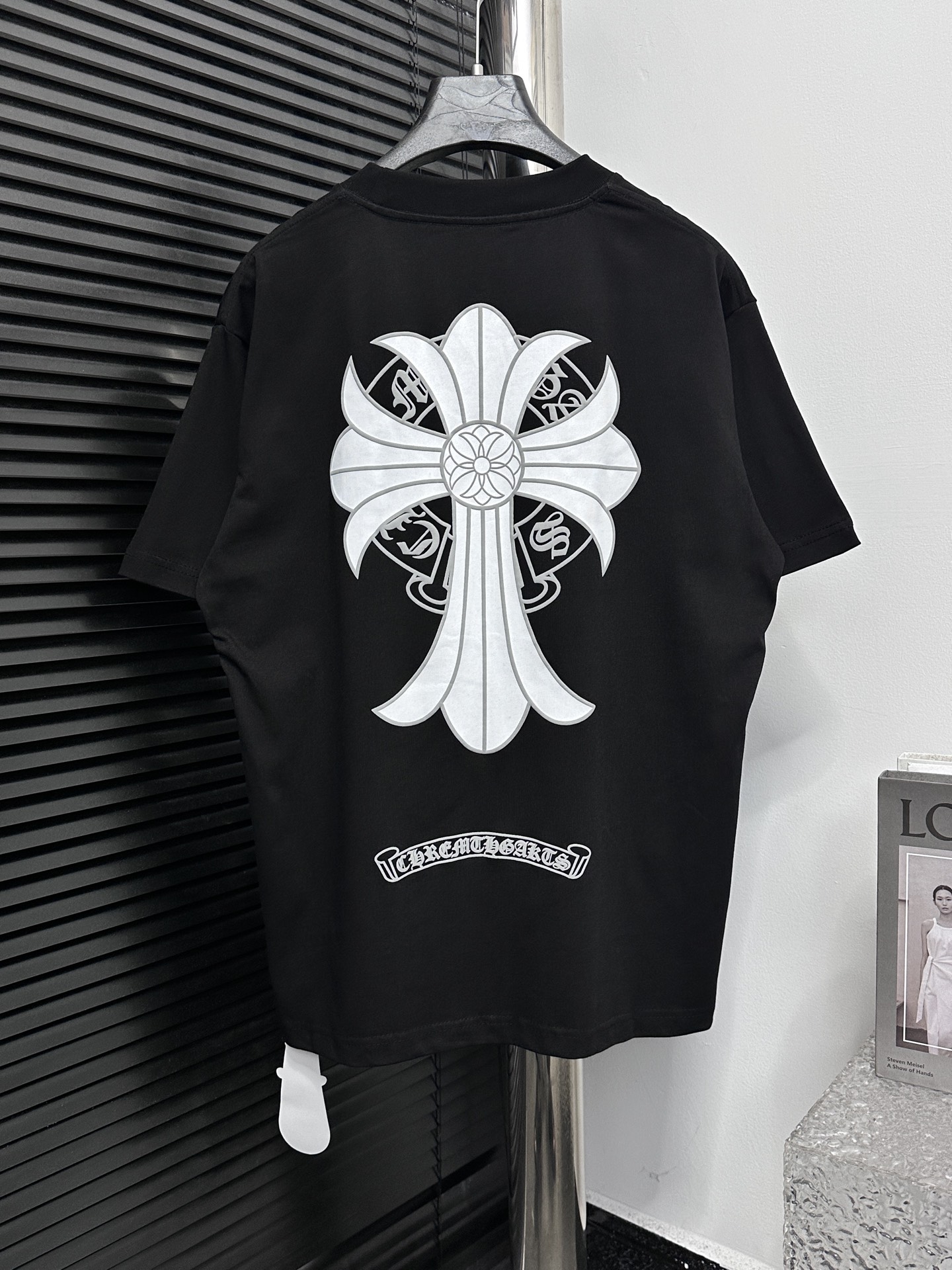 Chrome Hearts Camiseta de Manga Corta con Cruz para Hombre y Mujer 3 i1746287138264 9198 0 1