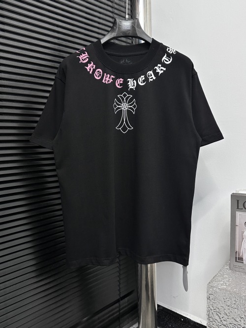 Chrome Hearts 25ss Crew Neck T-Shirt Original Fabric Short Sleeve 1 Chrome Hearts 25ss Crew Neck T-Shirt Original Fabric Short Sleeve
