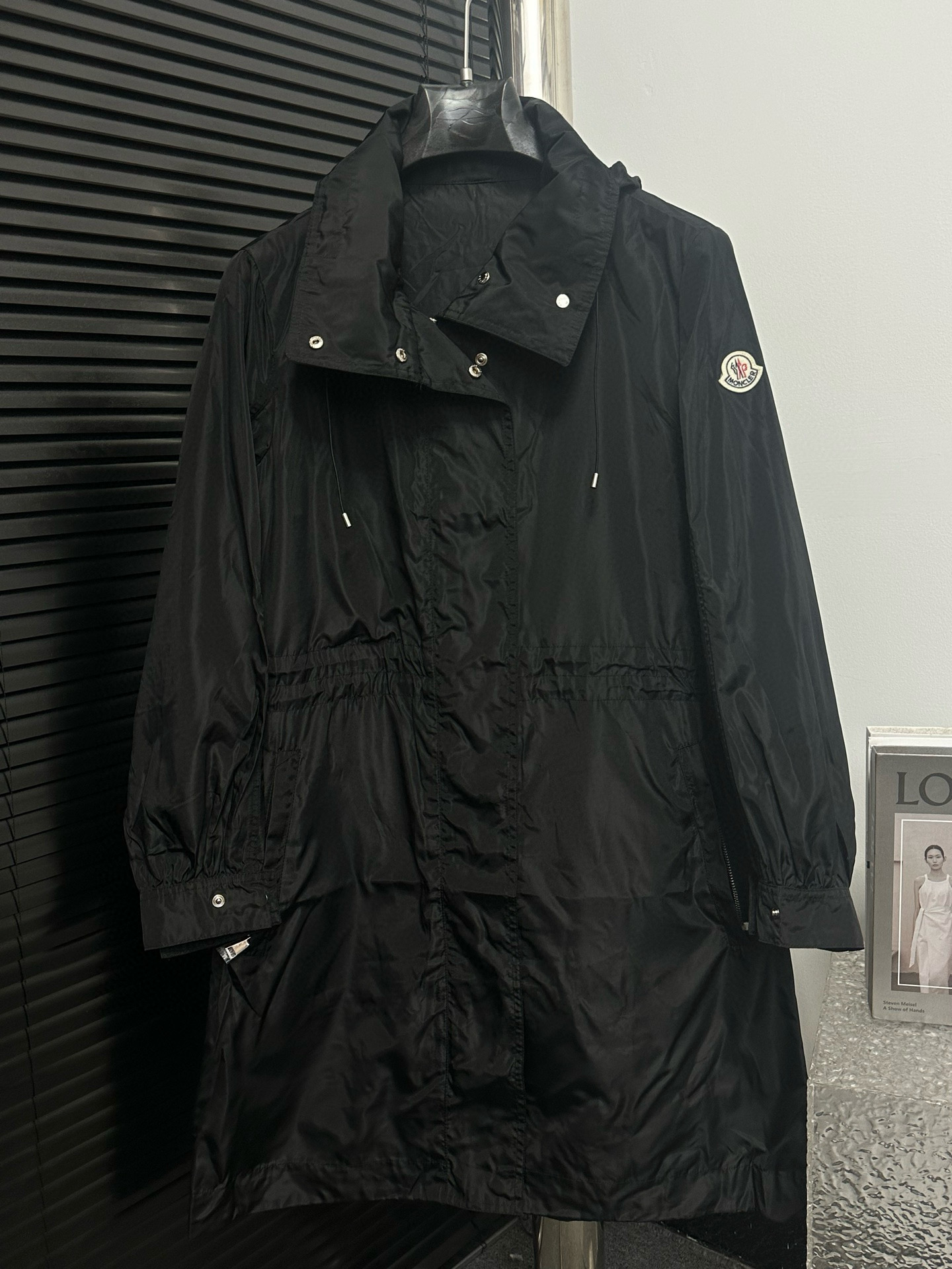 【Moncler】Fotos reales de la gabardina Moncler a granel #Nueva gabardina larga con capucha para mujer, ¡una gabardina la…