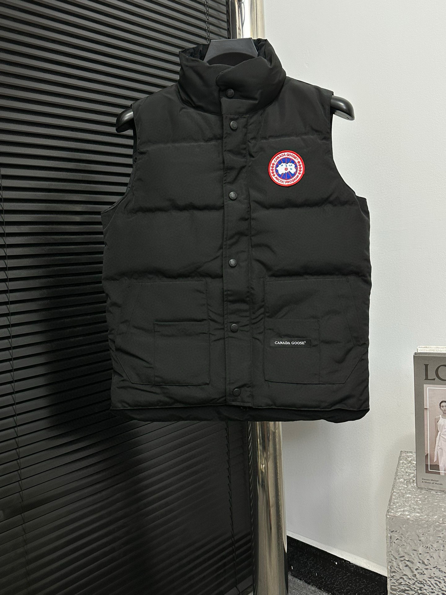 【Canada Goose】Canada Goose #Freestyle Crew 4154M Chaleco acolchado para hombres y mujeres ➖ ¡Máquina de borda…