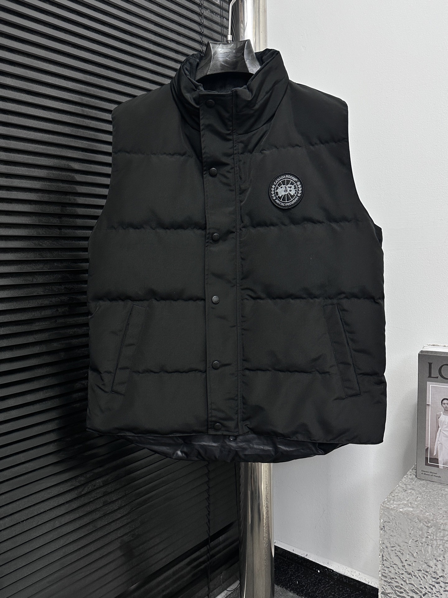 【Canada Goose】Canada Goose Black Label #Freestyle Crew 4151mb Chaleco para hombre y mujer ➖ ¡Máquina de borda…
