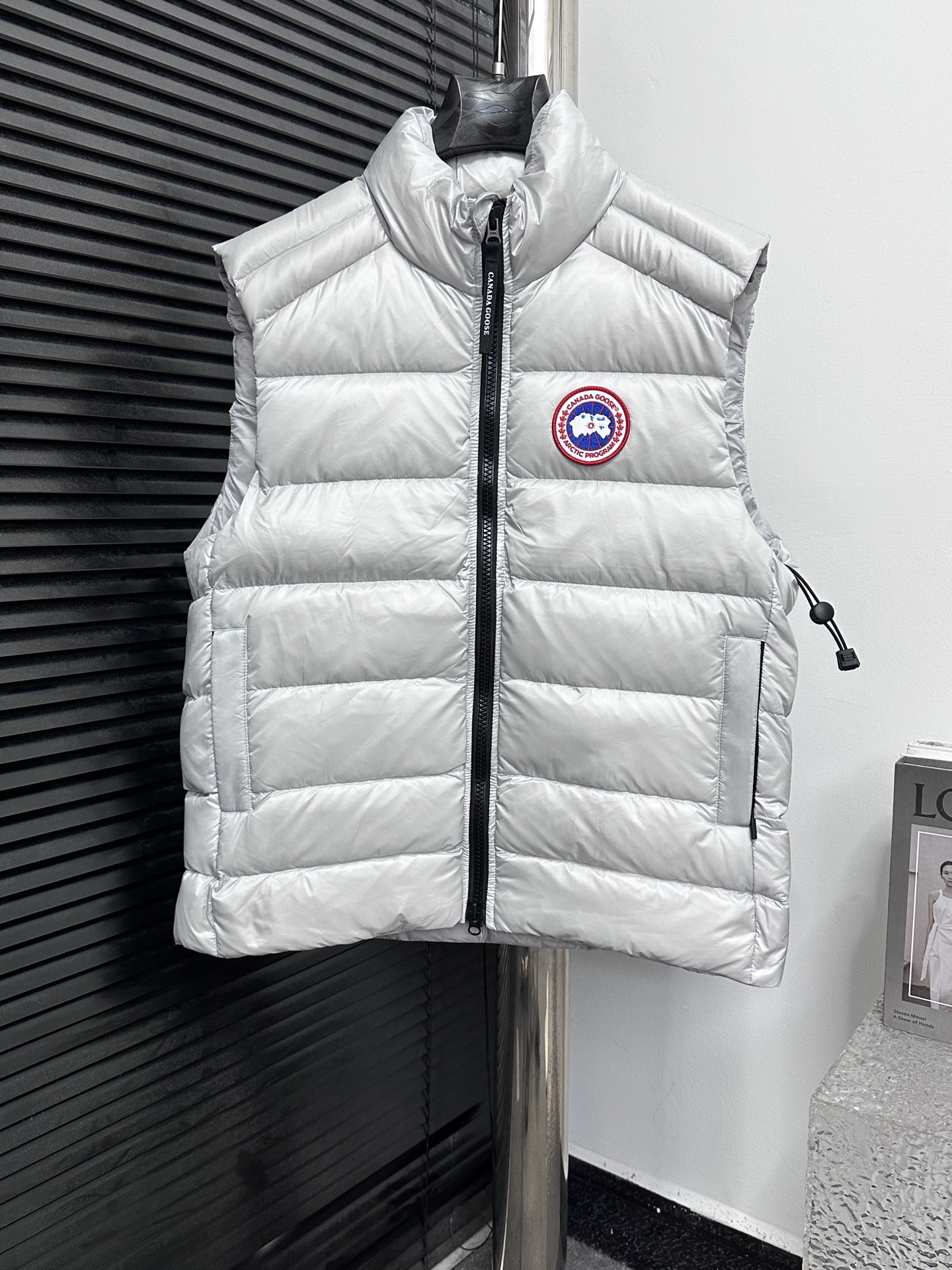 [Canada Goose] Chaleco ligero CROFTON Tratamiento repelente al agua Tejido a prueba de viento Winall Capacidad de relle…