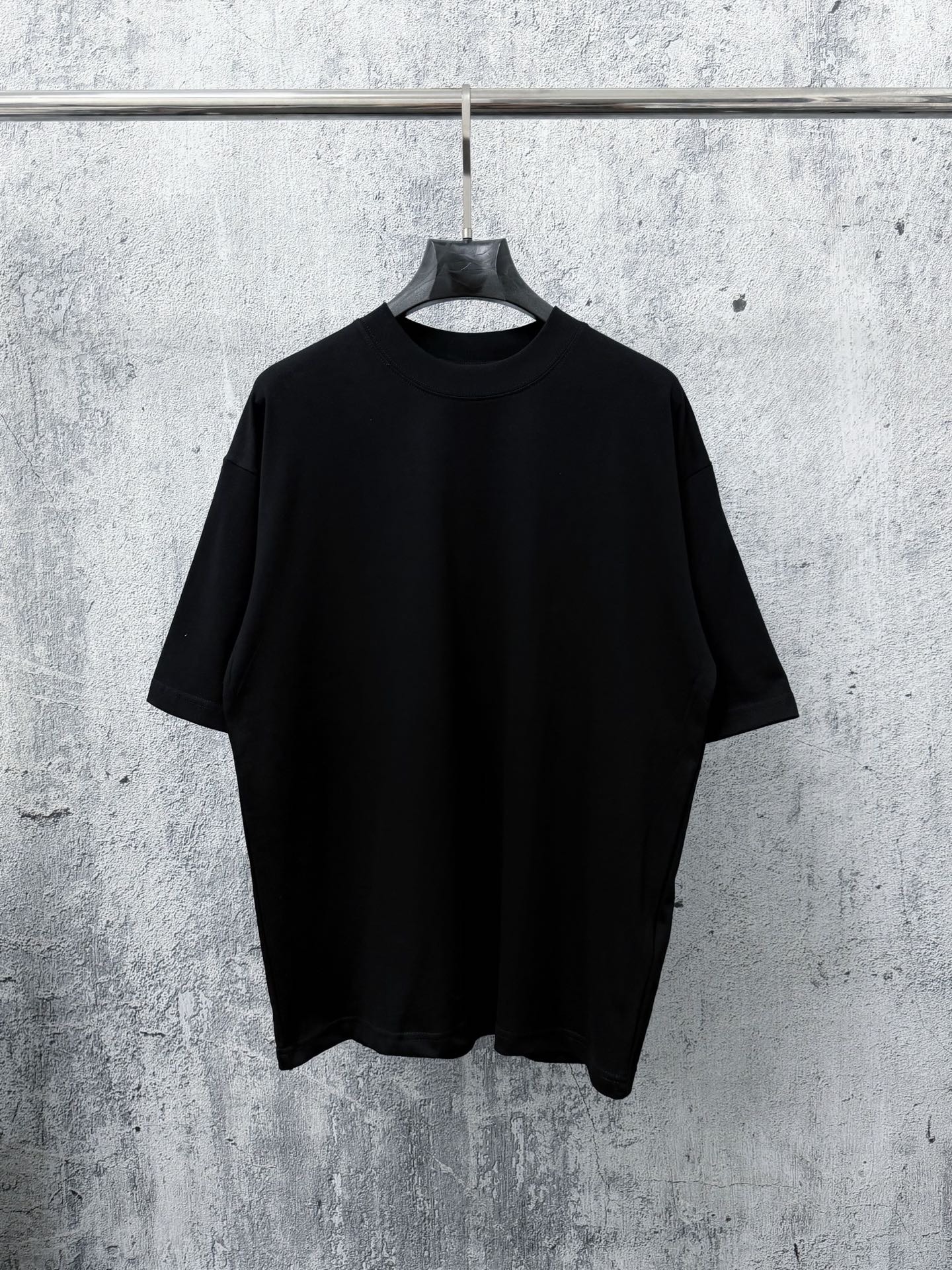P70 [Balancege] Las nuevas mangas cortas con diamantes de cristal de Balenciaga, ¡el mismo estilo para hombres y mujere…