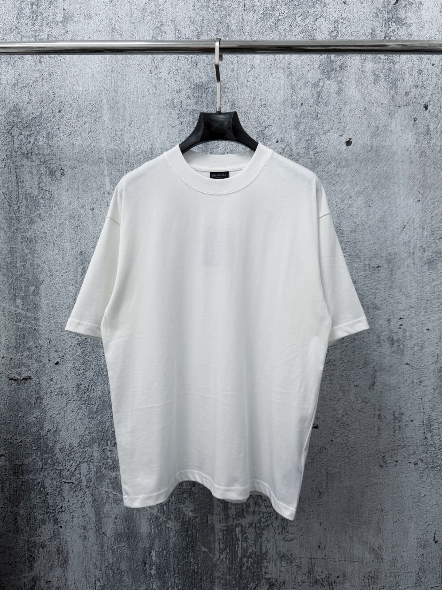P70 [Balancege] Las nuevas mangas cortas con diamantes de cristal de Balenciaga, ¡el mismo estilo para hombres y mujere…
