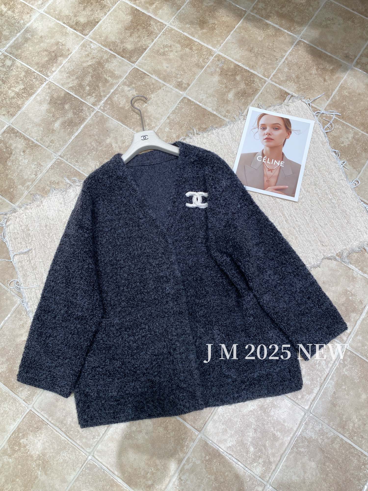 Chanel-Geïnspireerd Wollen Vest - Stijlvol en Comfortabel voor Dames, Verschillende Maten