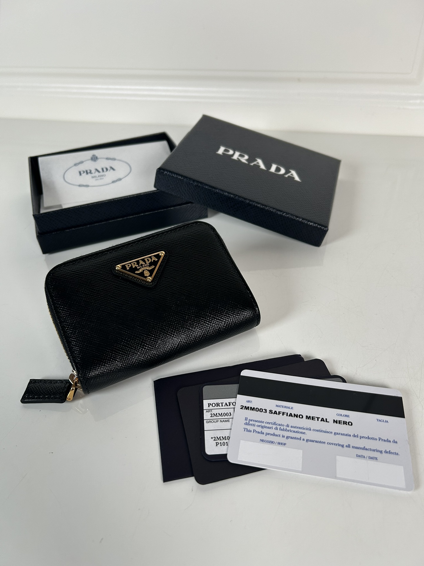 Prada Wallet Card pack Unisex Summer Collection