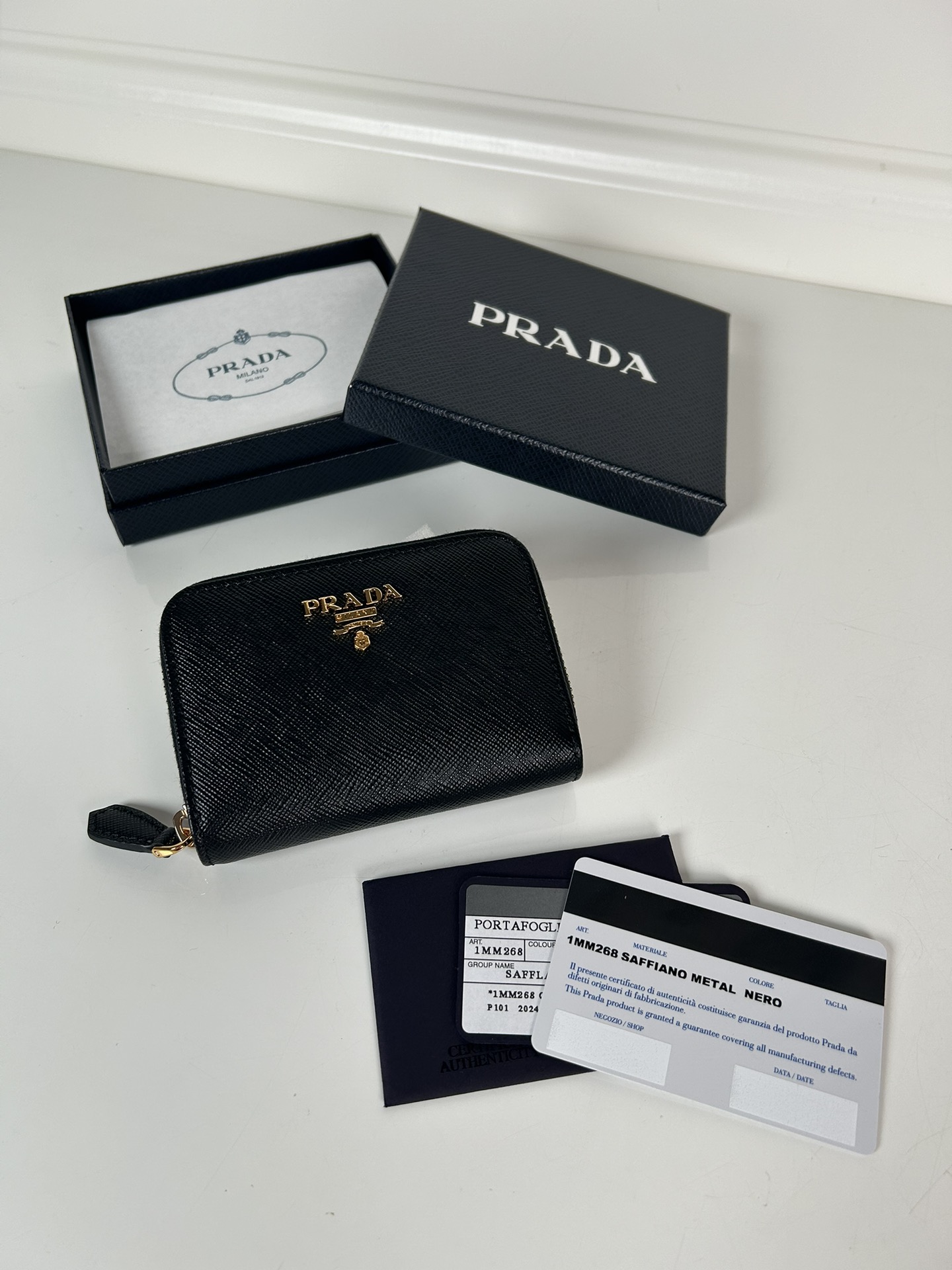 Prada Wallet Card pack Unisex Summer Collection