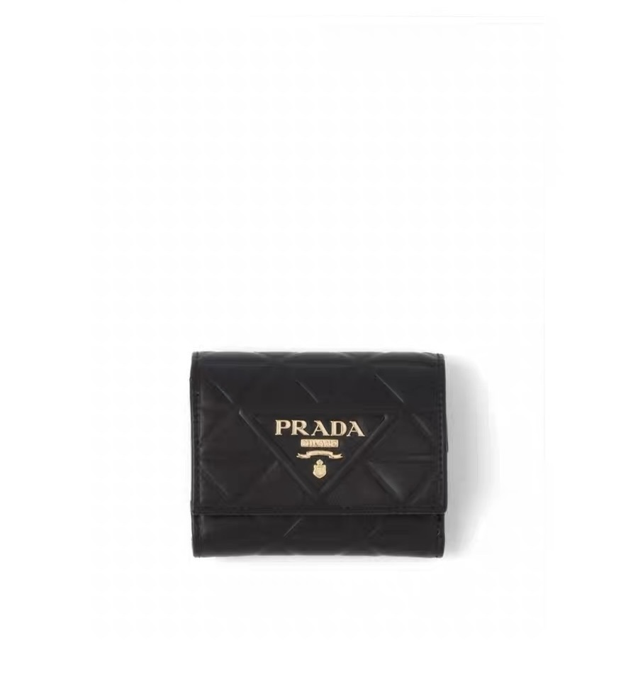 NO:671006,1MH043 Black Nabo pressed grid loose label, new product!  ,Prada,prada198609091MH043黑纳柏压格散标,新品！,普拉达,prada,欧美剧