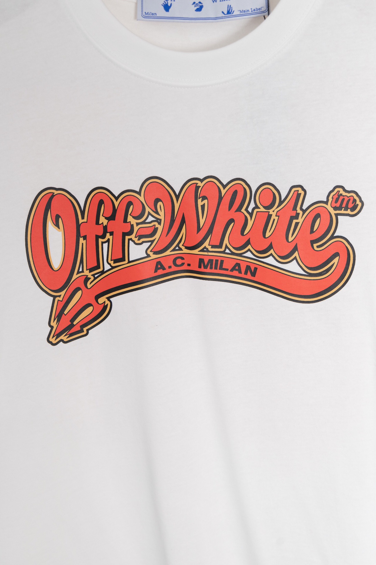 Off White 25s New T-shirt: High-Quality Fabric, Logo Print, Fashionable Design - 图片 4